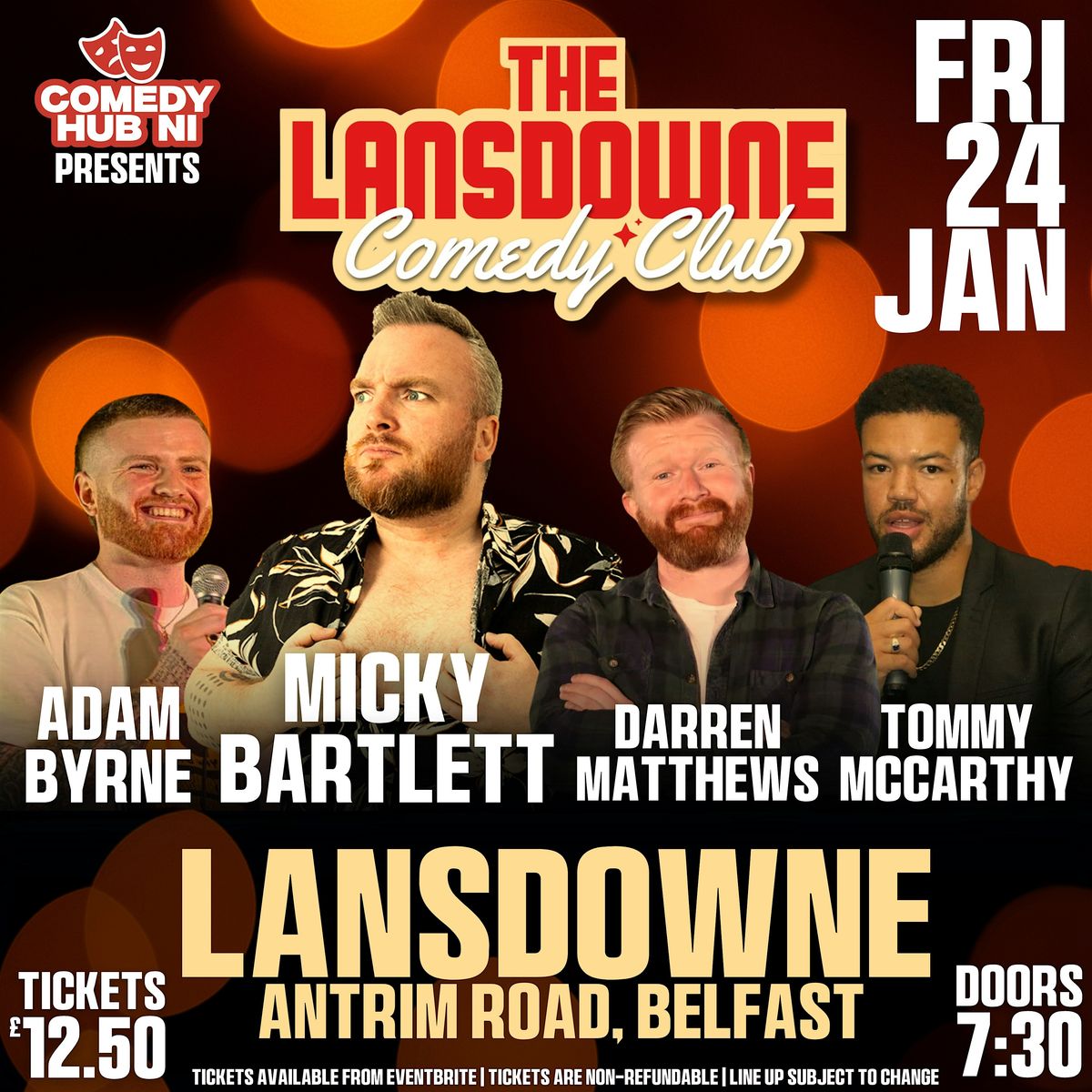 THE LANSDOWNE COMEDY CLUB