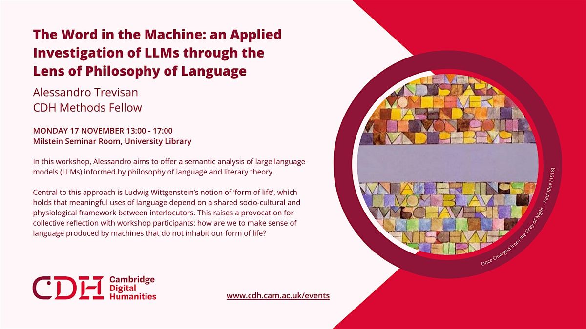 The Word in the Machine: a Philosophical Investigation of LLMs