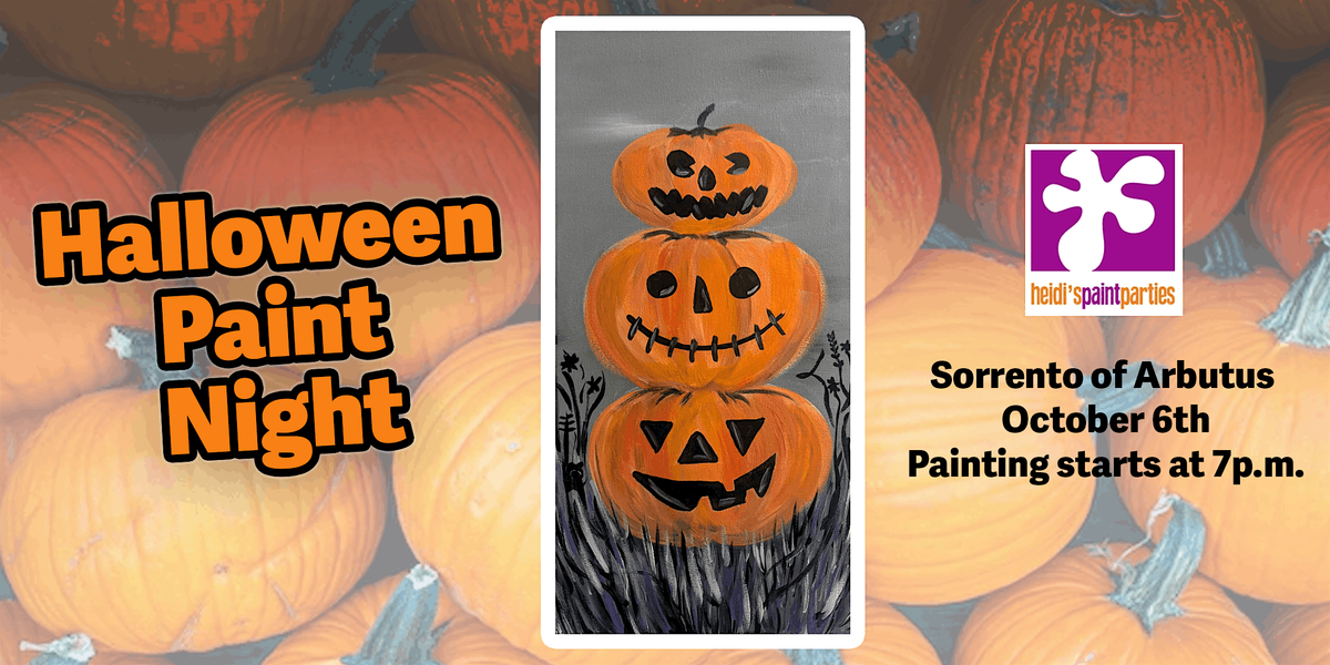 Halloween Paint Night