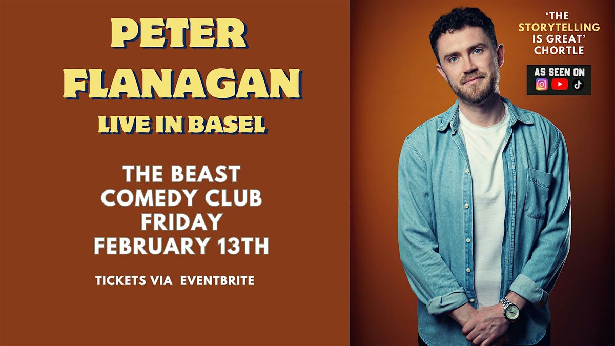 Peter Flanagan: Irish Comedian (Live in Basel!)