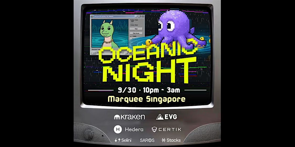 Kraken, EVG, Hedera & CertiK Present: Oceanic Night @TOKEN2049