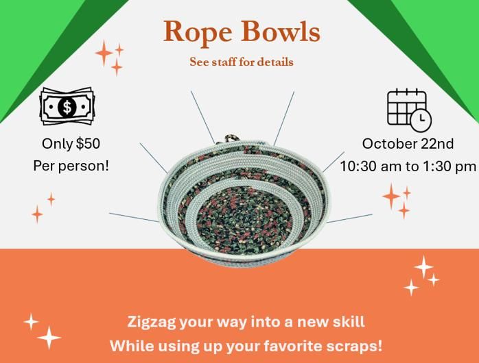 Rope Bowls Class