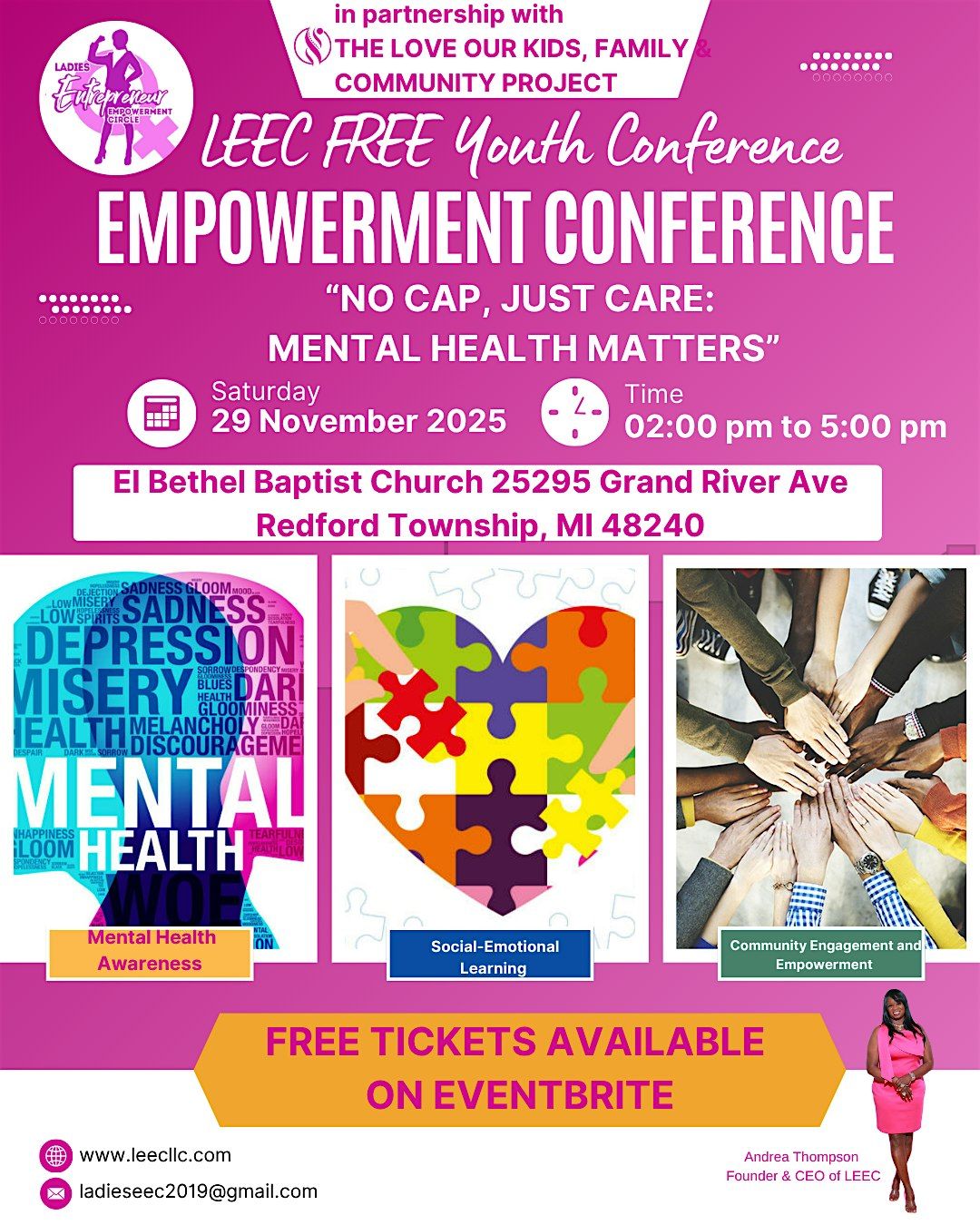 3rd FREE GIrls Youth Empowerment Conference