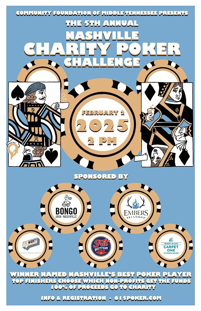 Nashville Charity Poker Challenge 2025