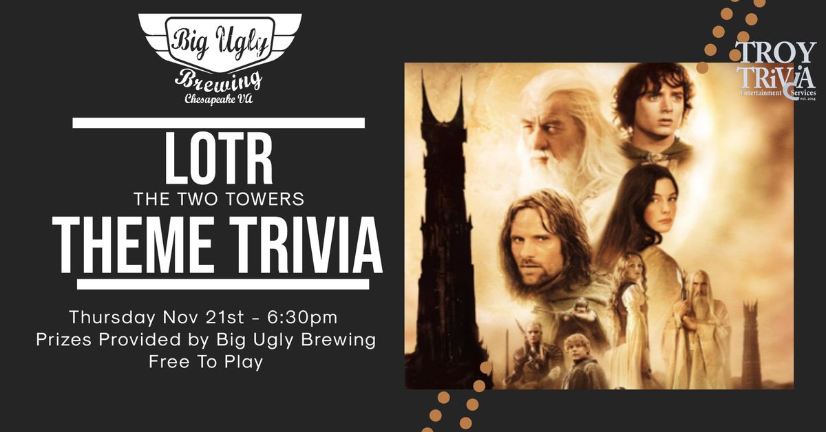 Big Ugly Brewing - Theme Trivia Night