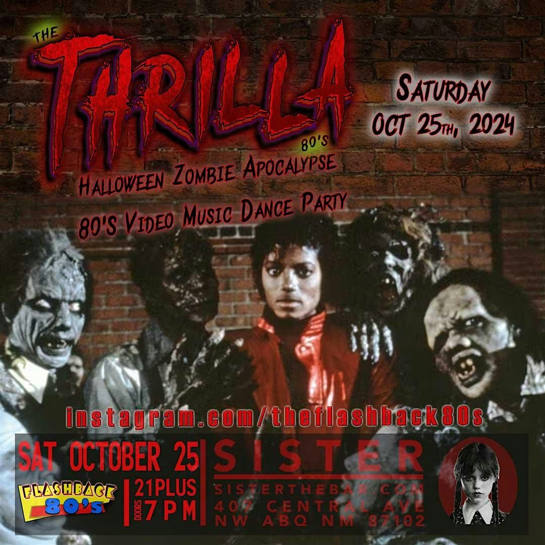 The Thrilla 80\u2019s Halloween, Zombie, Apocalypse