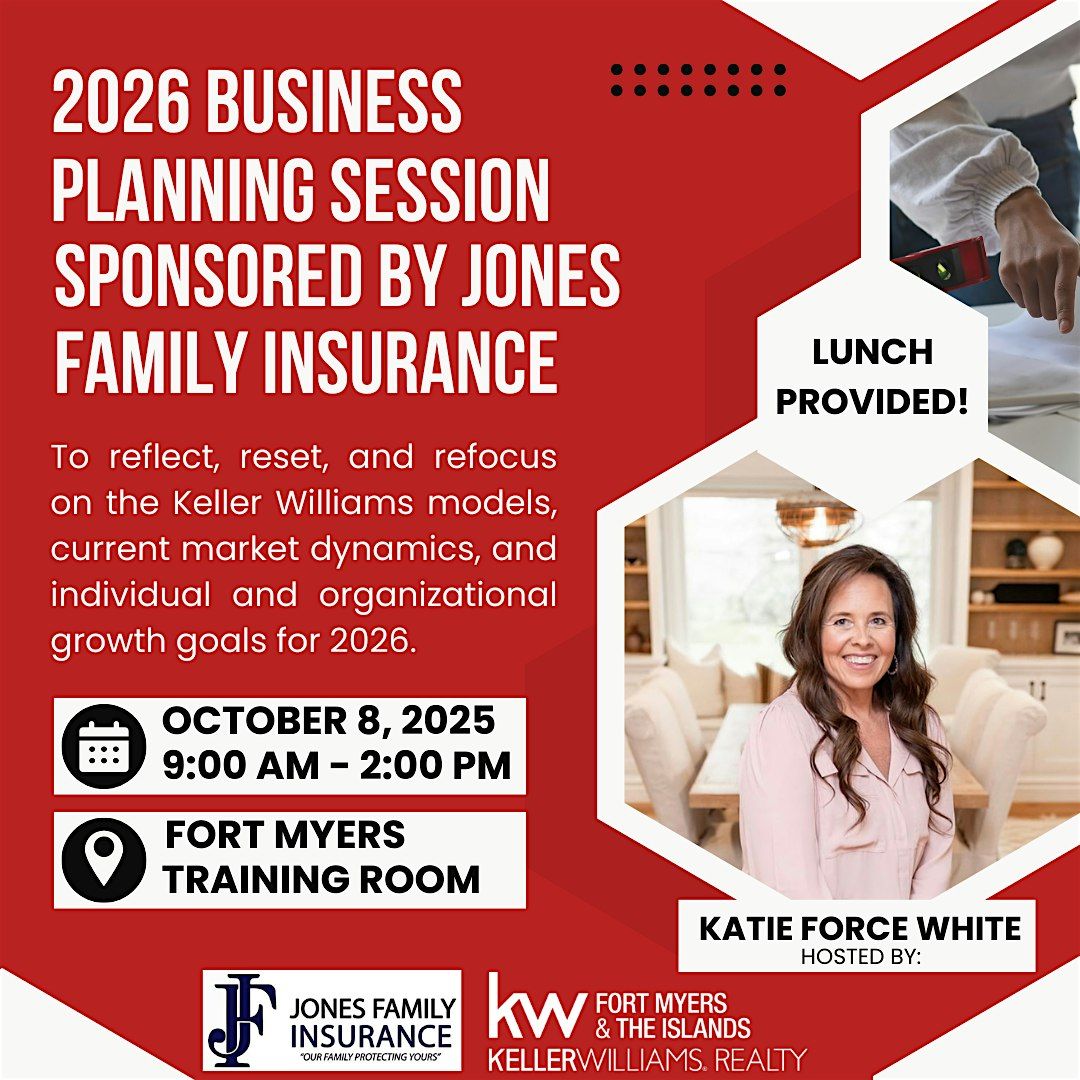 2026 Business Planning Session Sponsored by Jones Family Insurance