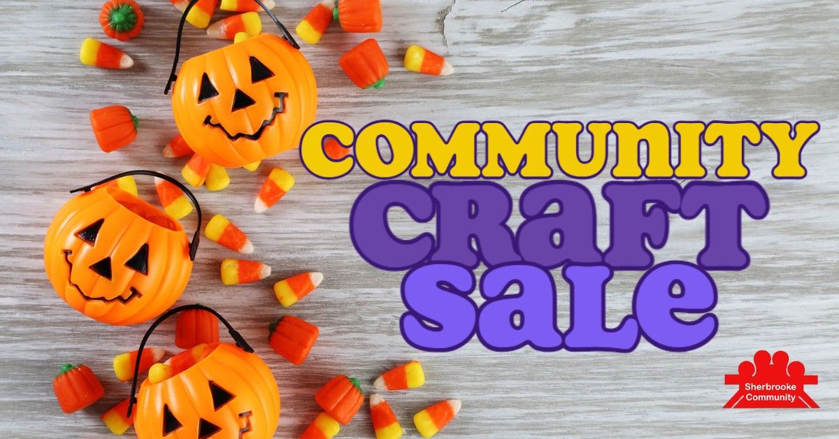 October Community Craft Sale