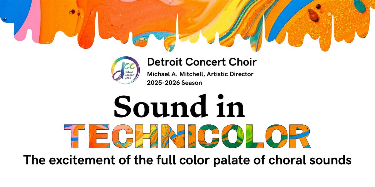 Sound in Technicolor - May 17, 3:00pm  - Birmingham