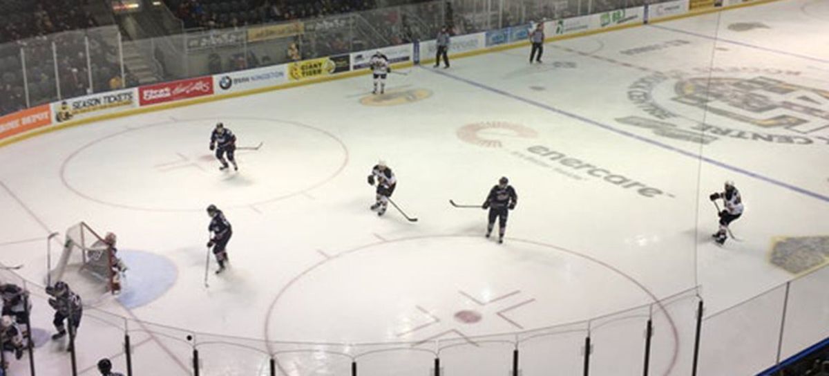 Kingston Frontenacs at Peterborough Petes at Peterborough Memorial Centre