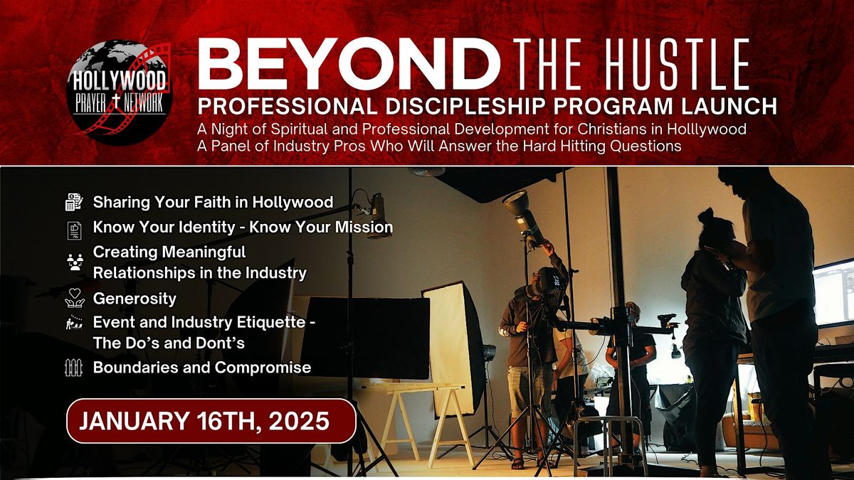 Beyond The Hustle - Professional Panel Event