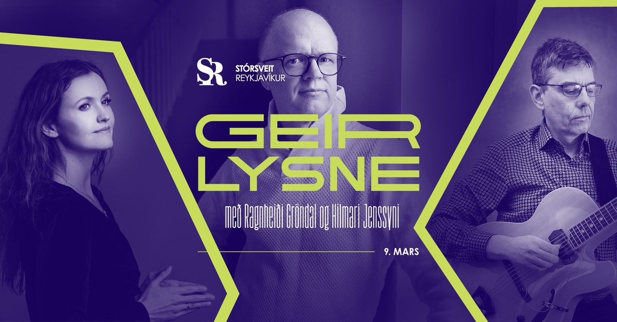 Geir Lysne me\u00f0 Ragnhei\u00f0i Gr\u00f6ndal og Hilmari Jenssyni