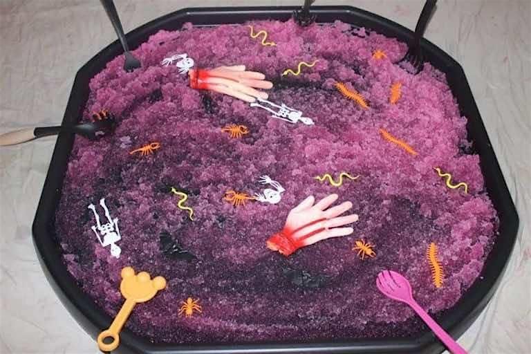 Halloween Messy Play and Crafts  for children with SEND and their siblings