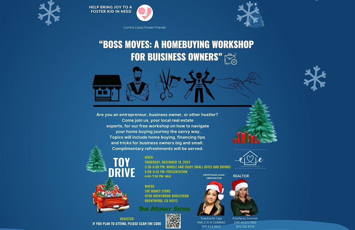 "BOSS MOVES: A HOMEBUYING WORKSHOP FOR BUSINESS OWNERS'