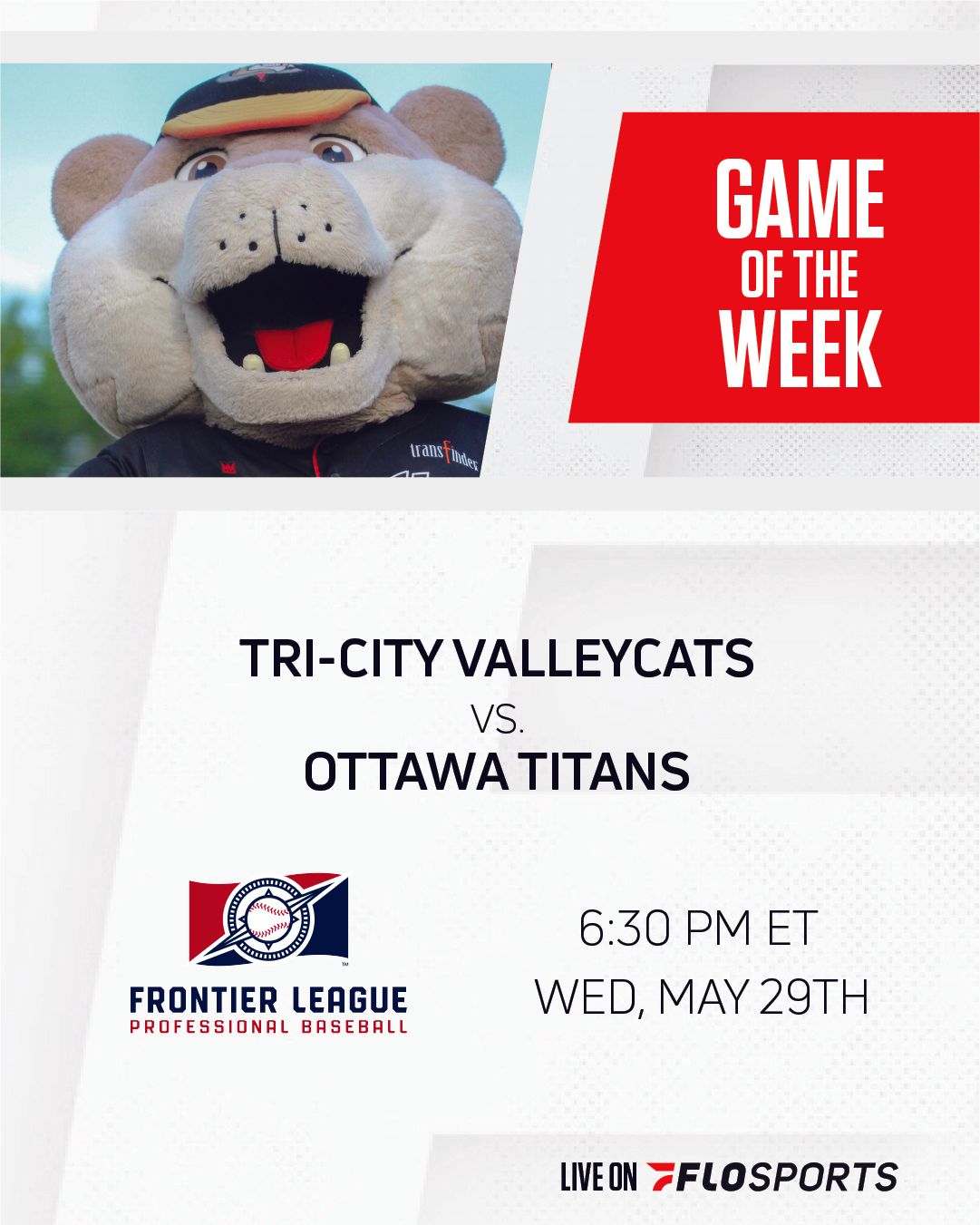 Tri-City ValleyCats vs. Ottawa Titans