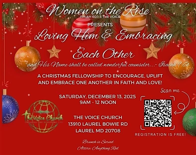 Women on the Rise Brunch: "Loving Him and Embracing Each Other"