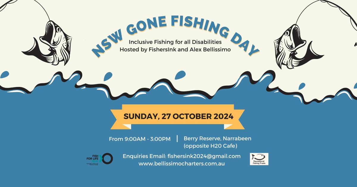 NSW GONE FISHING DAY | INCLUSIVE FISHING FOR ALL DISABILITIES