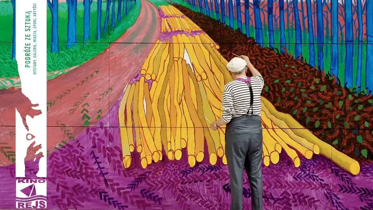 David Hockney - w cyklu "Podr\u00f3\u017ce ze sztuk\u0105"