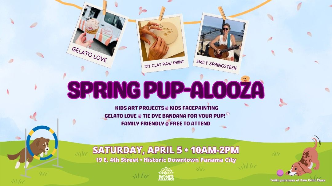 Spring Pup-alooza at the Center for the Arts