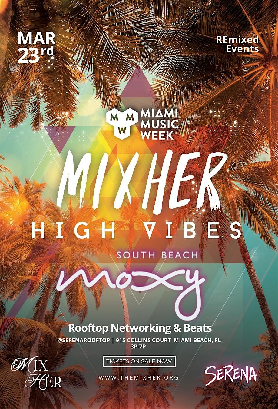 MixHer Miami Music Week - Afro\/House Edition