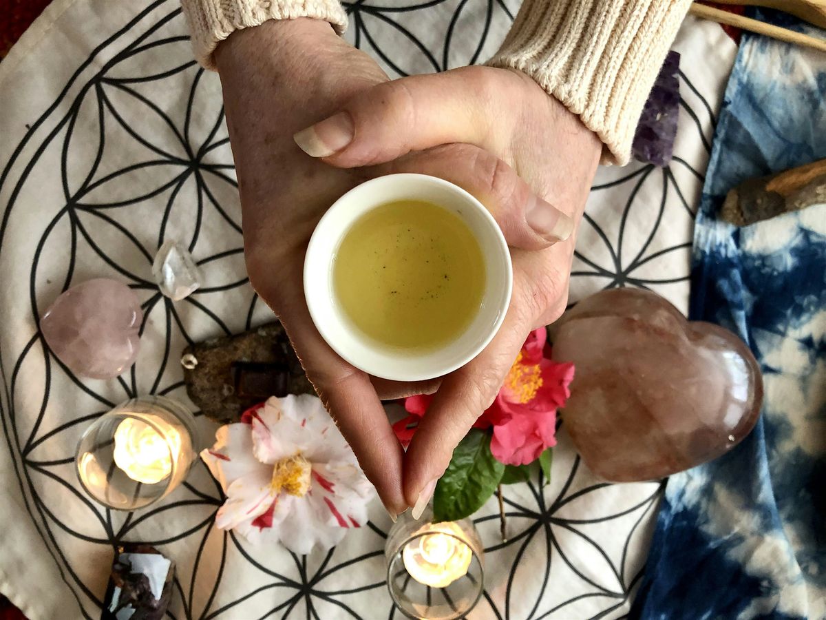 New Moon Open Heart Calm Mind Cacao & Tea Ceremony & Sound Bath Meditation
