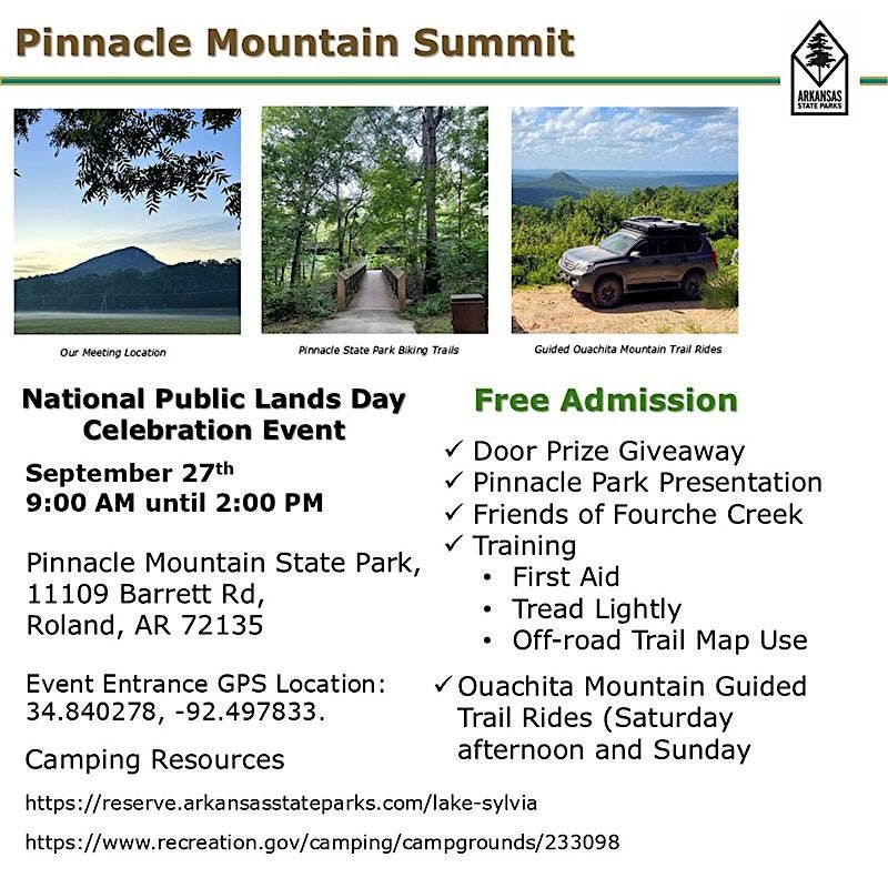 Pinnacle Mountain Summit