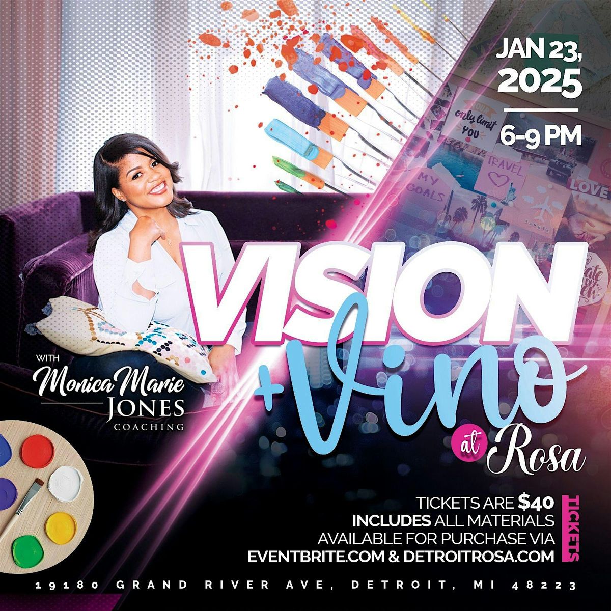 Vision + Vino with Monica Marie Jones