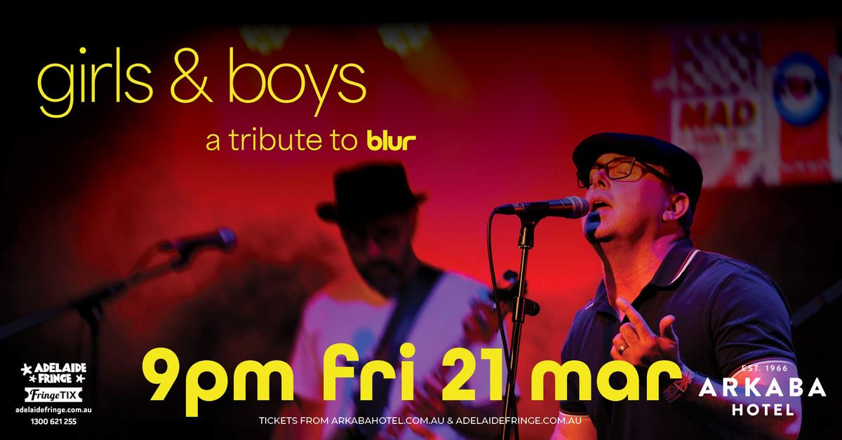 Girls & Boys - A Tribute to Blur | Adelaide Fringe