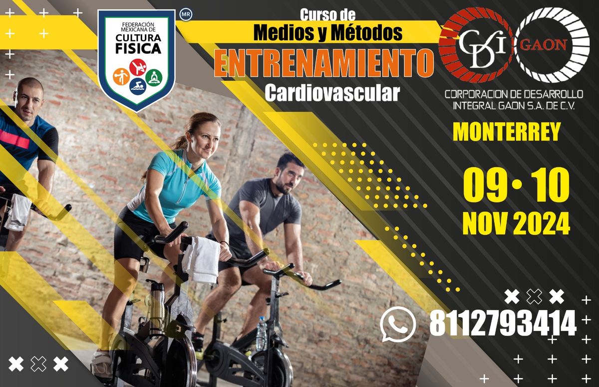 Curso Medios y Metodos para el Entrenamiento Cardiovascular