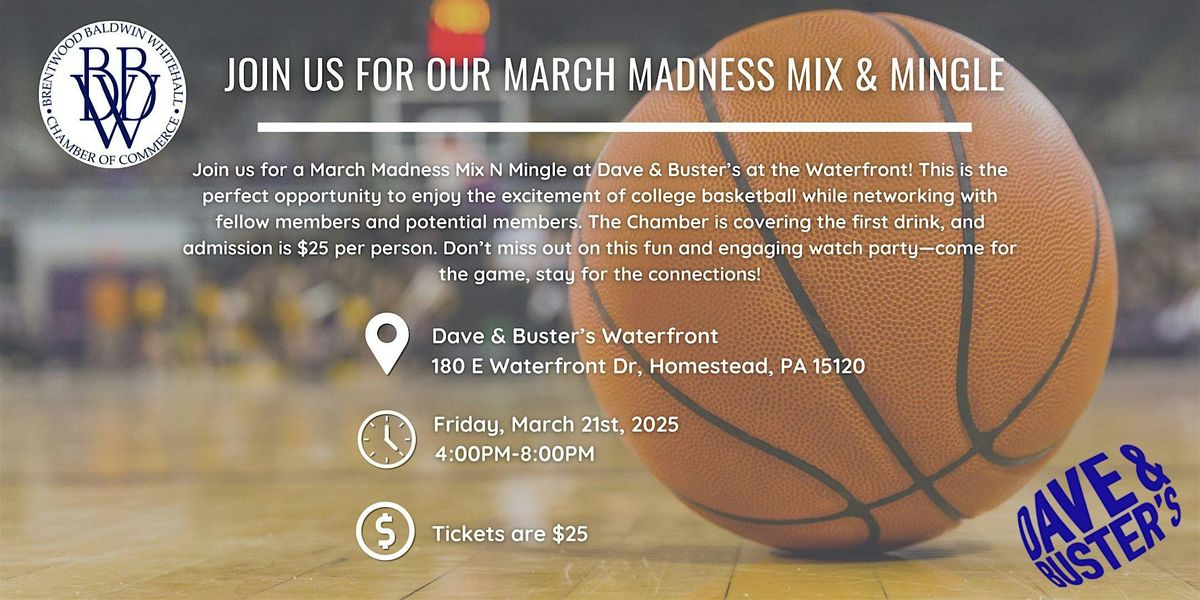 March Madness Mix & Mingle