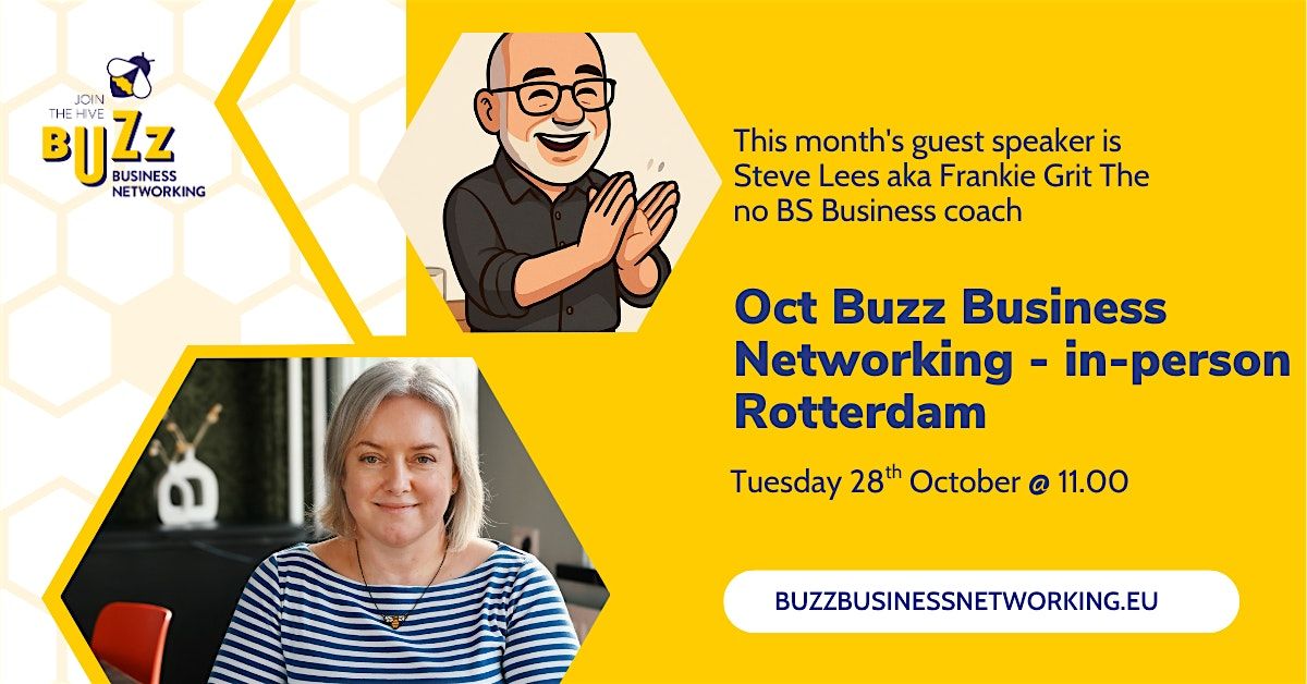 Oct 2025 Buzz Business Networking Meet Up \u2013 Rotterdam