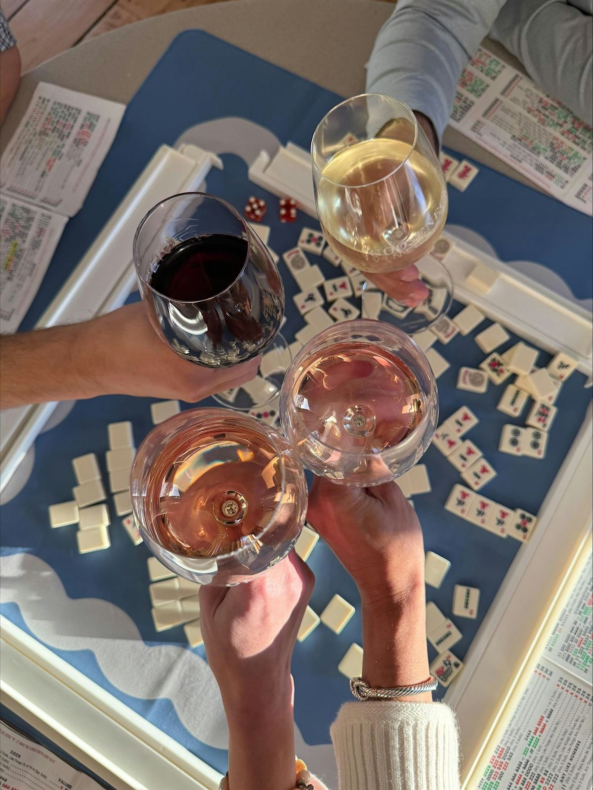 Mahjong at Gooseneck Vineyards