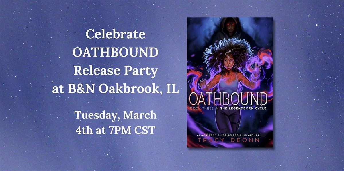 Celebrate OATHBOUND Release Party at B&N Oak Brook!