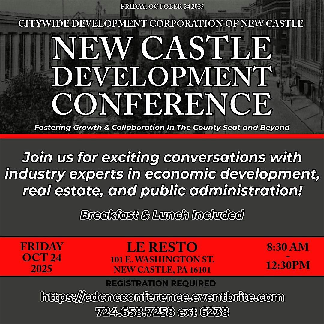 New Castle Development Conference - The Citywide Development Corporation