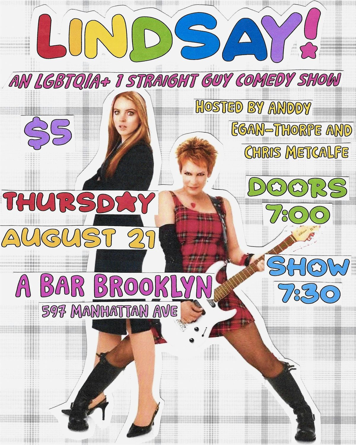 LINDSAY! Queer Comedy Show in Greenpoint