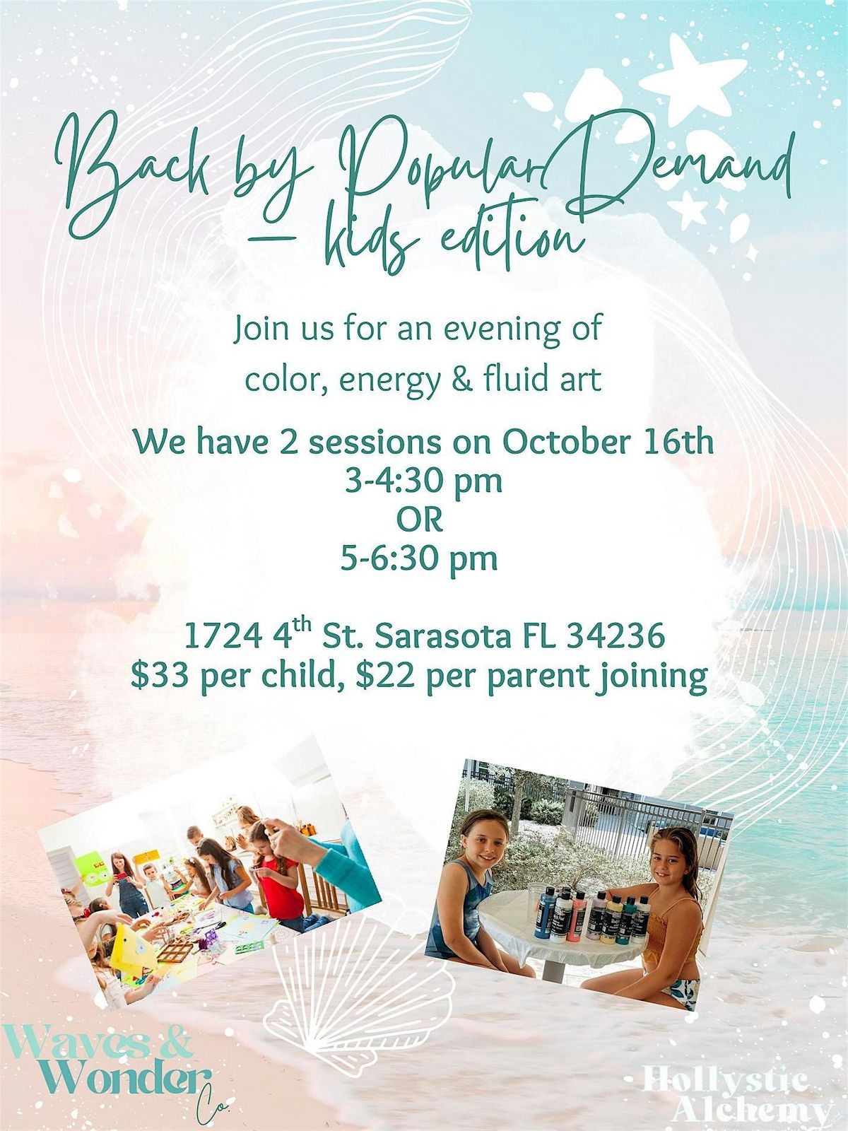 Wonder Waves: Fluid Art Night