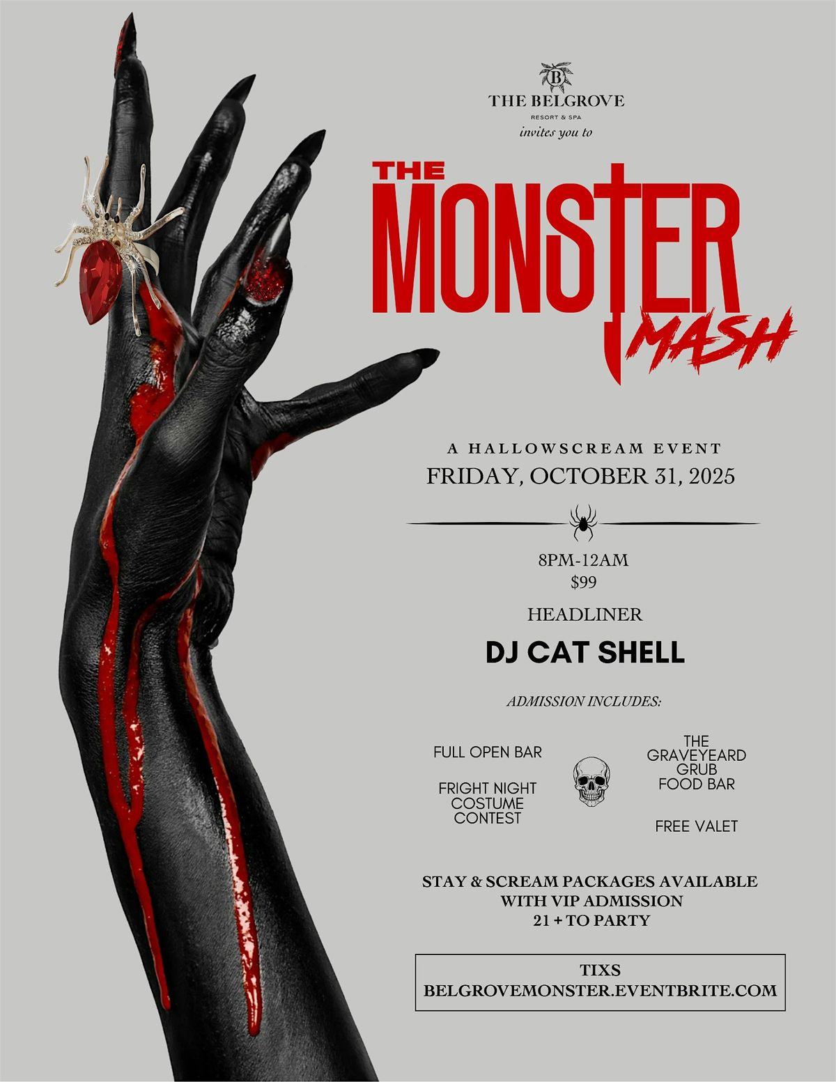 Monster Mash @ The Belgrove Resort and Spa