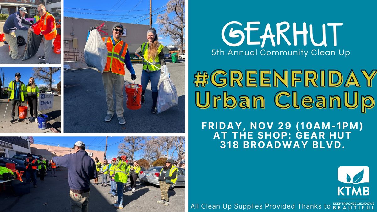 Green Friday - Urban Community Clean Up