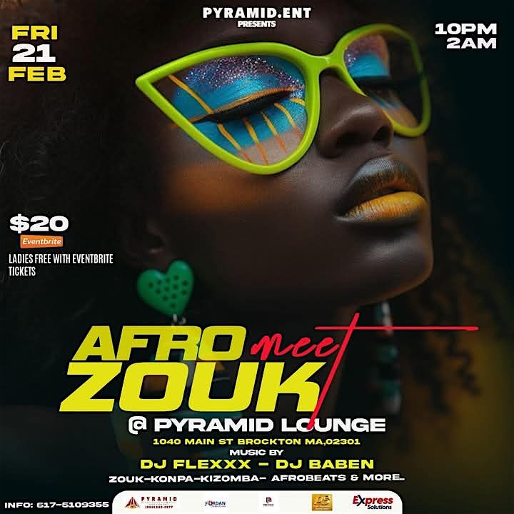 Zouk Konpa Afro Continues Every Friday @pyramid