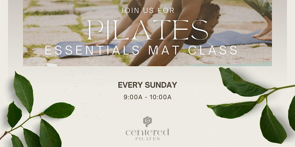 Pilates Essentials Mat Class