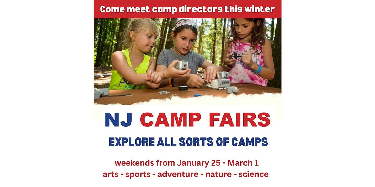 NJ Camp Fairs at The Turtle Back Zoo Jan 25, 2025 - FREE to Attend (12-3pm)