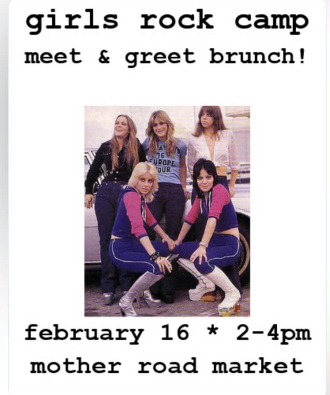 Girls Rock! Camp Information Brunch