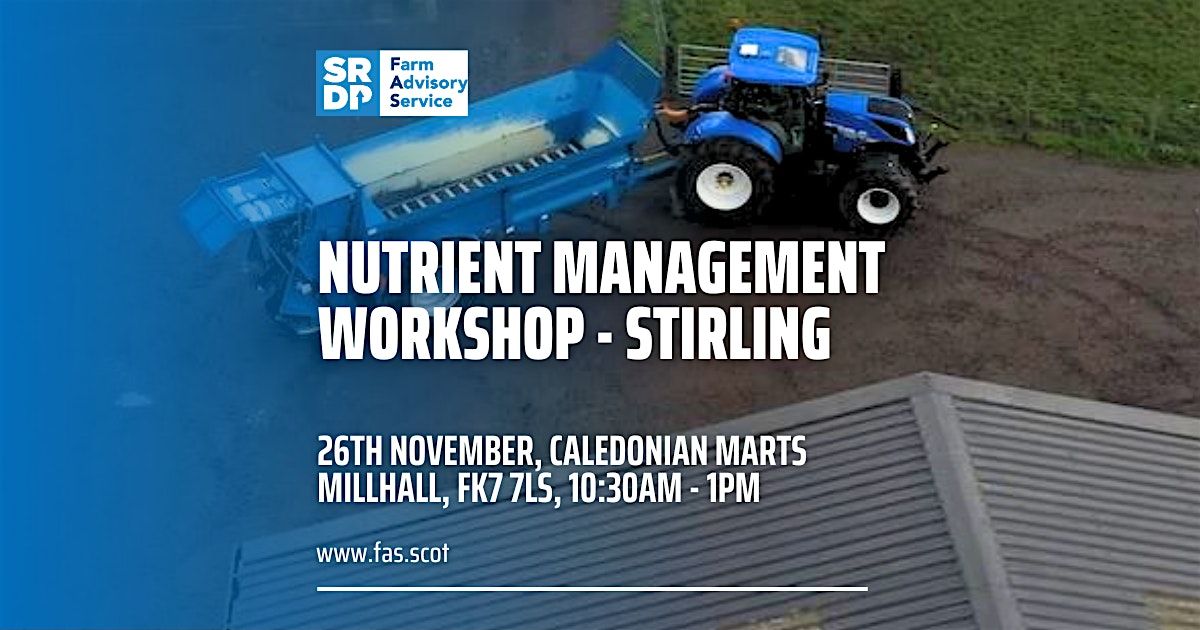 Nutrient Management Workshop - Stirling