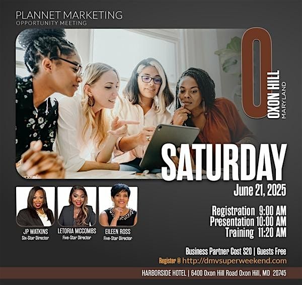 Super Saturday PlanNet Marketing - Oxon Hill, Md