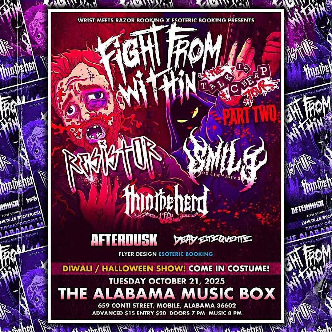 Fight From Within + more at Alabama Music Box