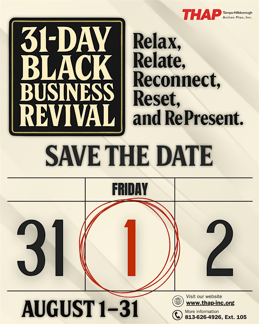31-Day Black Business Revival - SAVE THE DATE