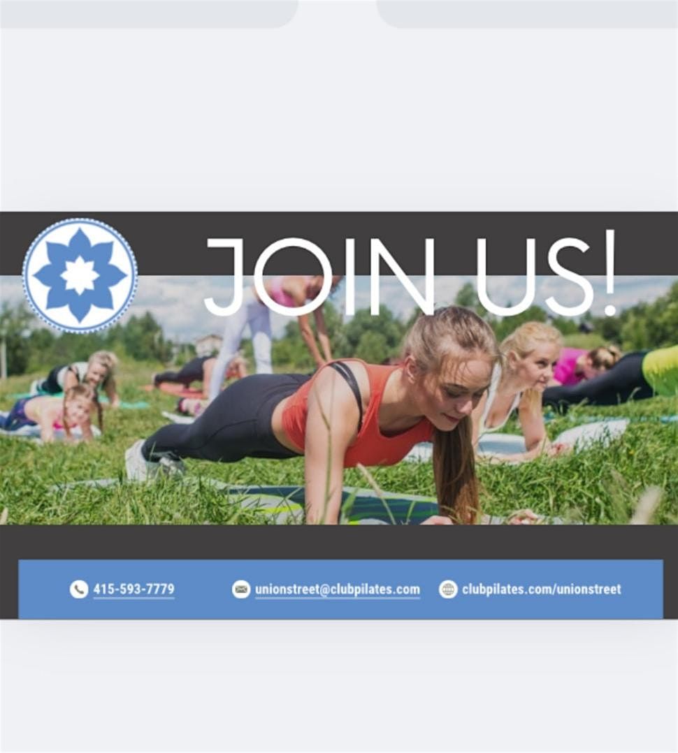 RSVP through SweatPals: Exclusive Mat Pilates and More!