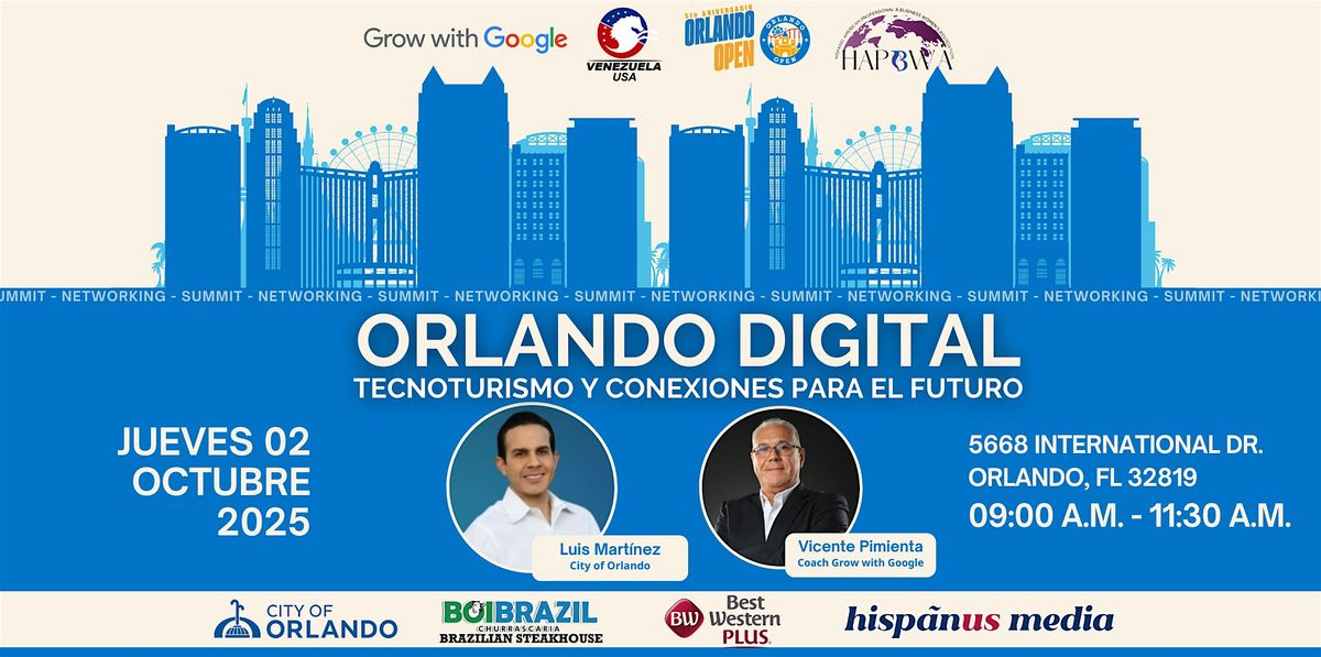 Orlando Digital: TecnoTurismo y Conexiones para el Futuro
