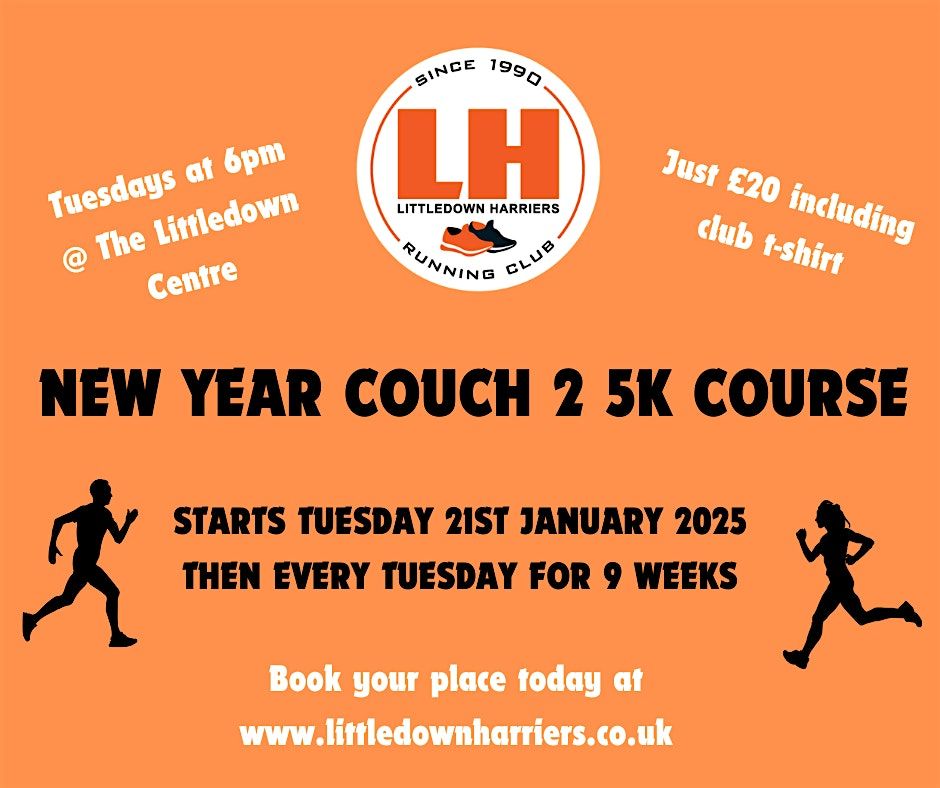 New Year 2025 Couch to 5k Course - Littledown Harriers