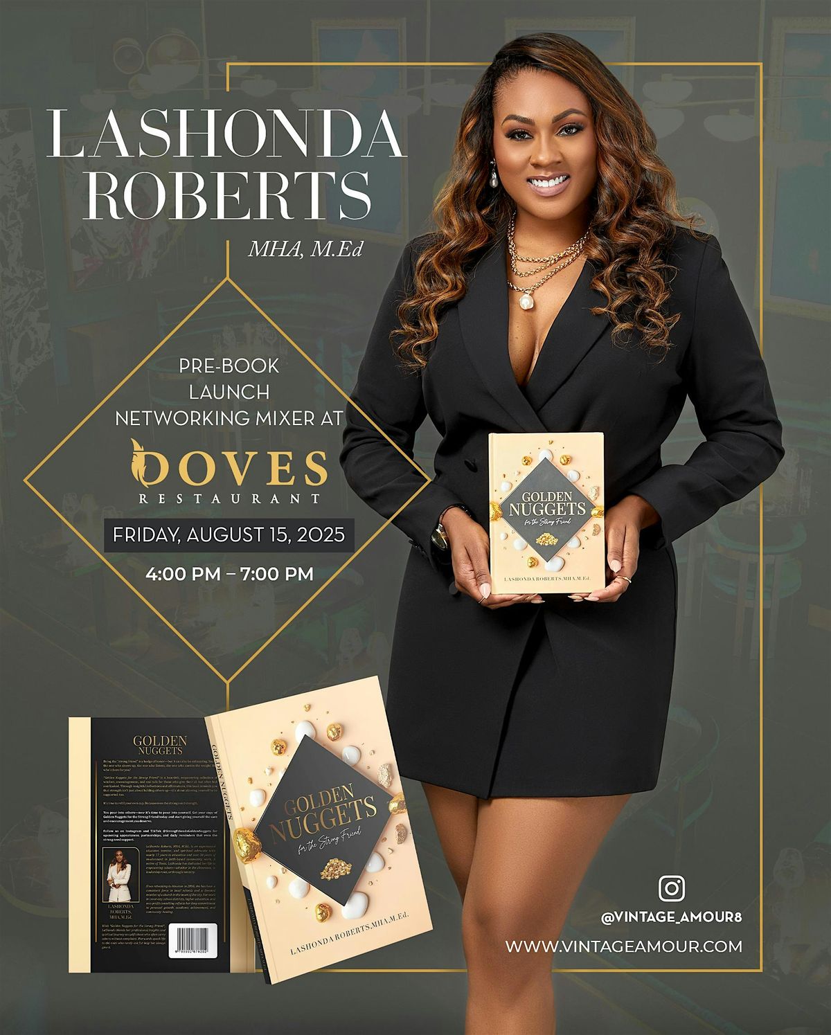 Pre- Book Launch Networking Mixer